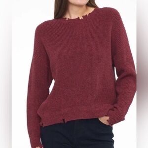Pistola Distressed Knit Sweater – Size XL